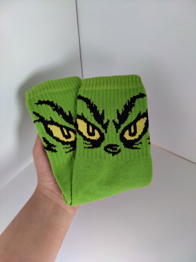 Medias tenis - grinch II