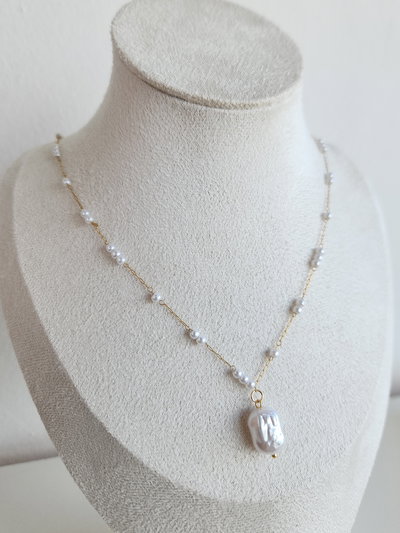 CONJUNTO PETIT PEARL CHAIN