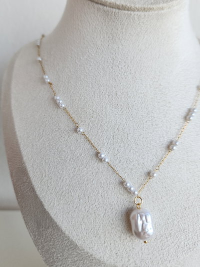 CONJUNTO PETIT PEARL CHAIN