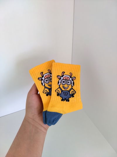 Medias kids - Minion vaquita