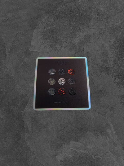 Twenty one pilots - holográfico + laca sectorizada