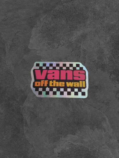 Vans off the wall - holográfico