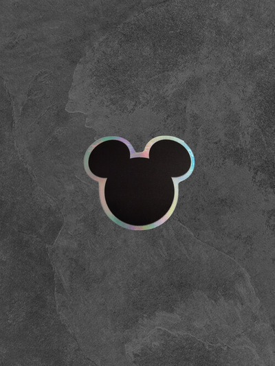 Mickey logo - holográfico