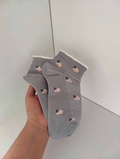 Soquetes amanecer - gris frutilla