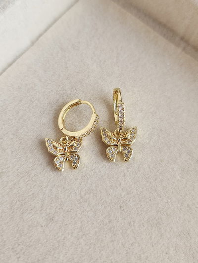 ARGOLLA MARIPOSA AMBAR