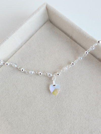 PULSERA CORAZON TORNASOL