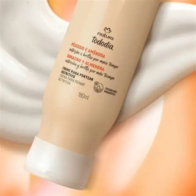 Crema para peinar Durazno y Almendras
