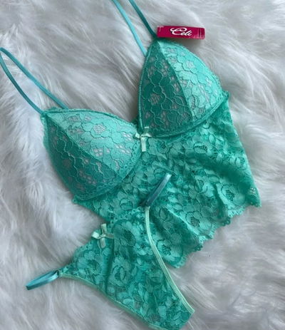 Conjunto Juliet - Aqua 