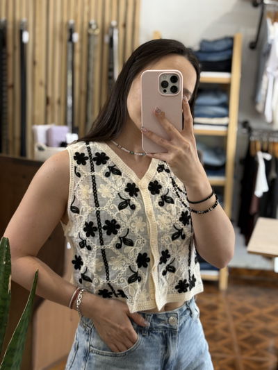 Chaleco Etiopía Negro