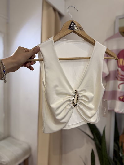 Top GRECIA Blanco