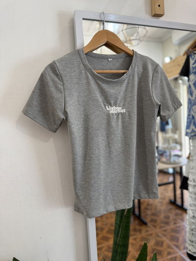 Remera Lisboa gris
