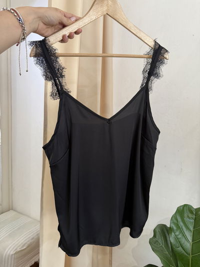 Muscu Lencera Akia Negro