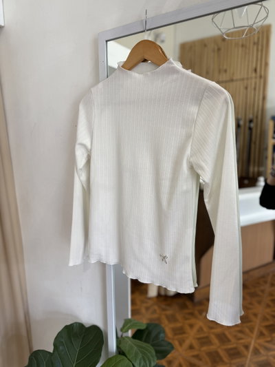 Media polera Conni Blanco / Sale