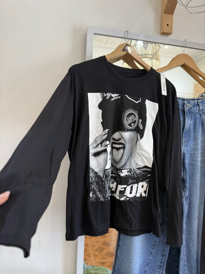 Remera ML Kim Negro