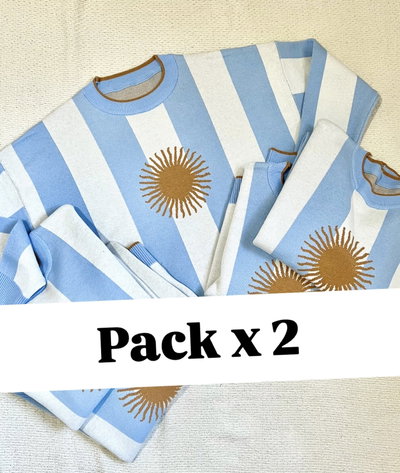SWEATER ARG / pack x 2