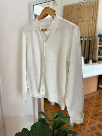 Cardigan Charlotte Blanco