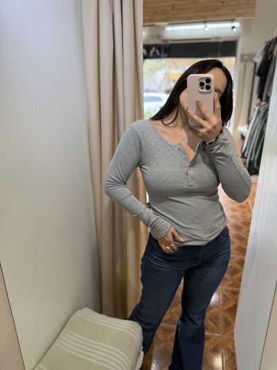 Remera Pipa Gris