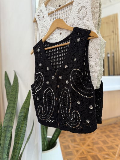 Chaleco tejido Fio Negro