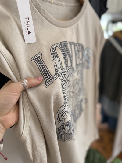 Musculosa LOVERS Beige