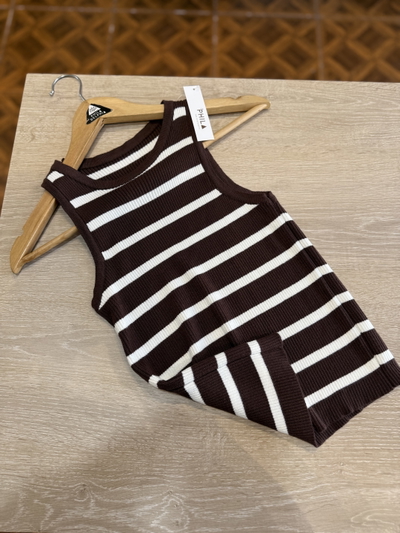 Musculosa Lara Chocolate