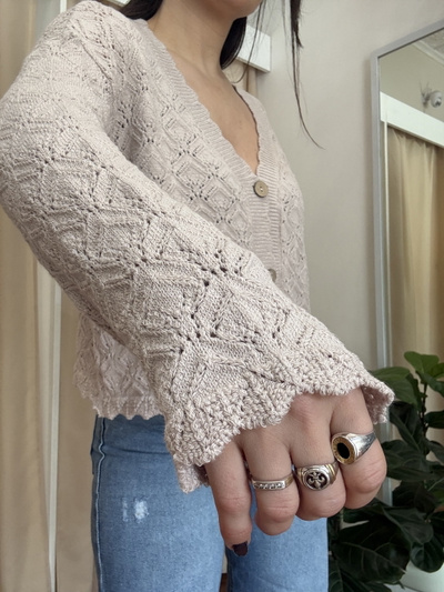 Cardigan Charo Beige