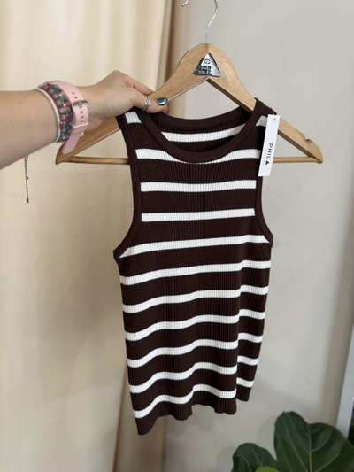 Musculosa Lara Chocolate
