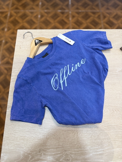 Remera Off Azul
