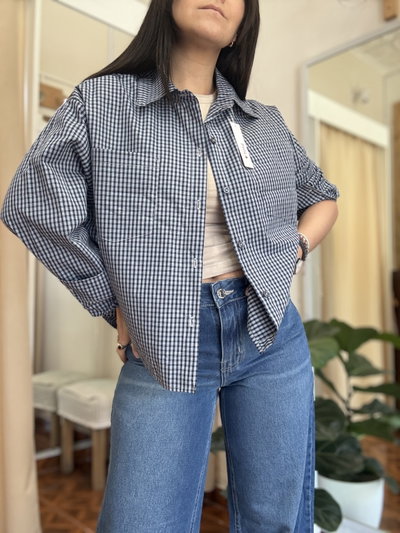Camisa Paris Azul