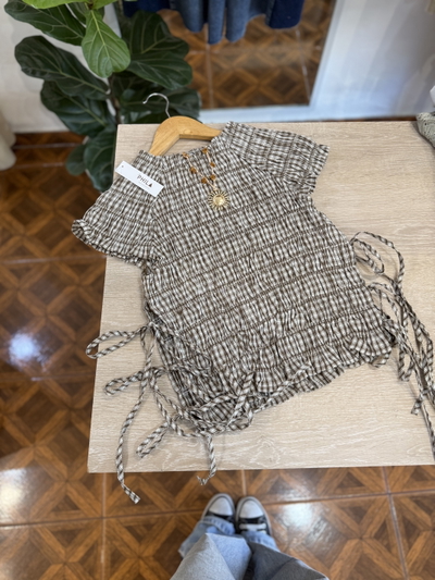Blusa Calia Tostado