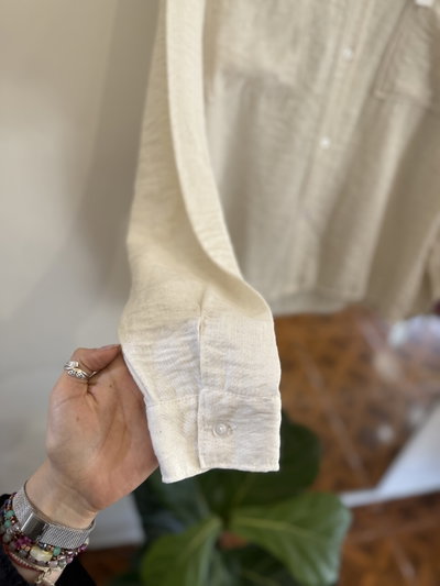 Camisa Lino Kiuri Natural