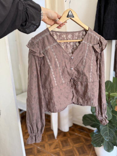 Blusa Deva Chocolate