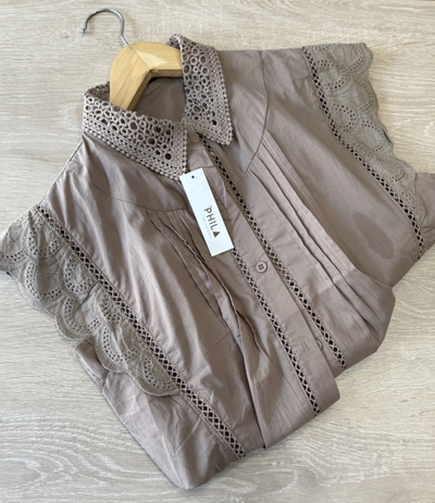 Blusa Adel Choco