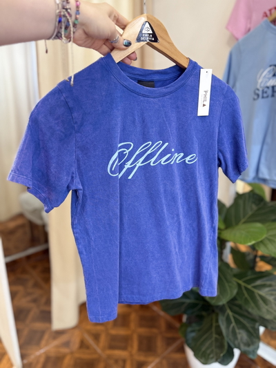 Remera Off Azul