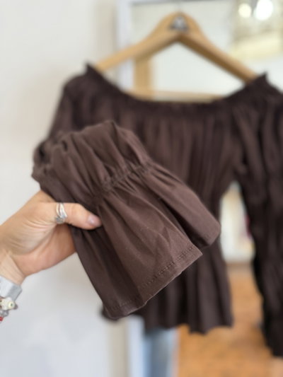 Blusa Odette Chocolate