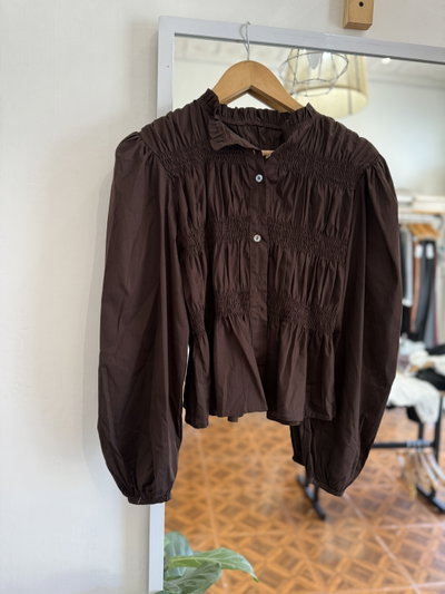 Blusa Agnese Choco