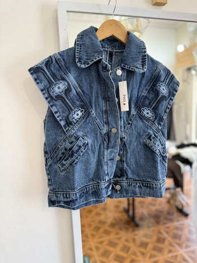 Chaleco Marga denim