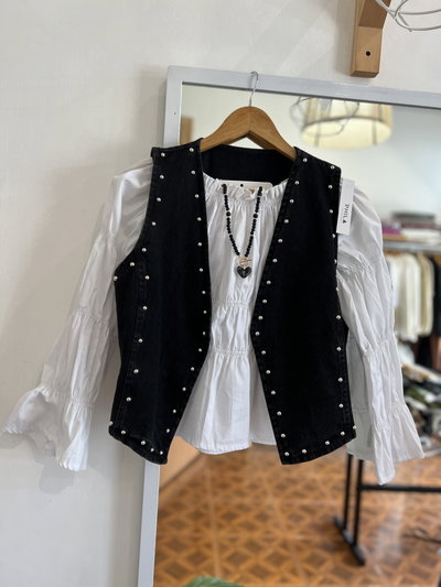Chaleco Folk Black