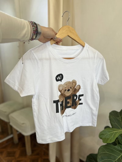 Remera MC Bear Blanco