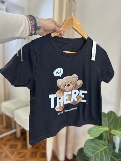 Remera MC Bear Negro
