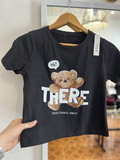Remera MC Bear Negro