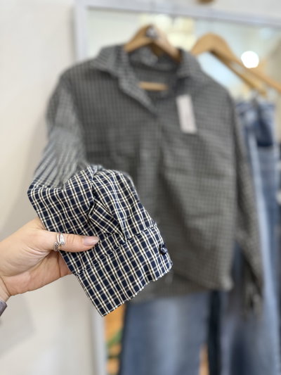 Camisa Paris Azul Oscuro