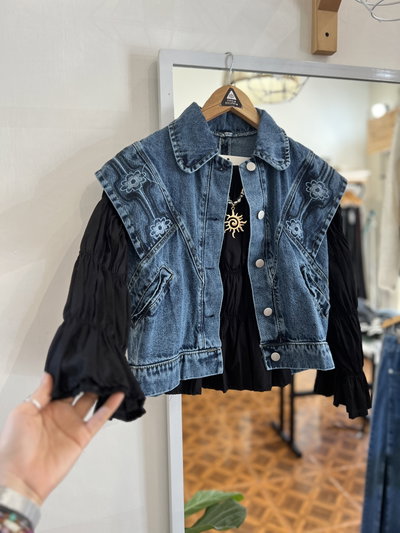 Chaleco Marga denim