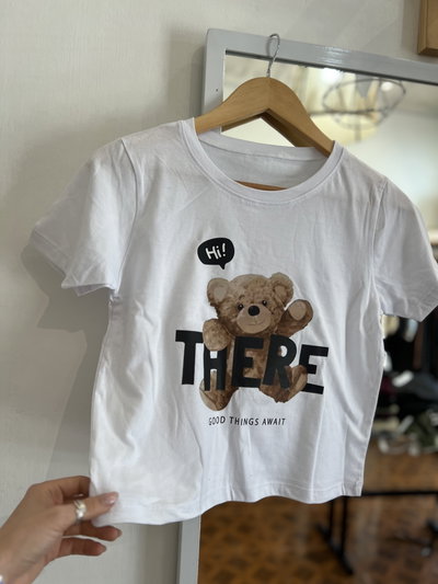 Remera MC Bear Blanco