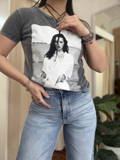 Remera Lana Gris oscuro