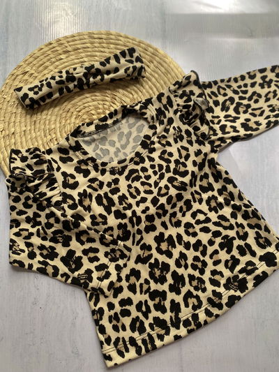 Remera manga larga print beba 
