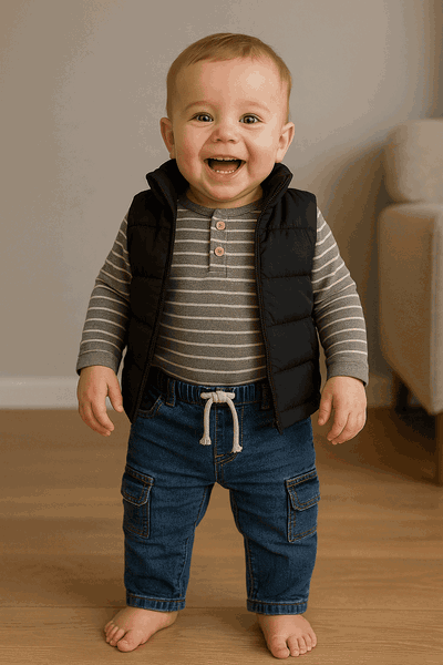 Jeans de bebe ajustable