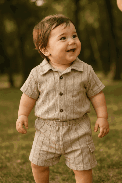 Conjunto camisa liso 