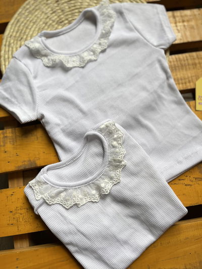 Remera morley blanca