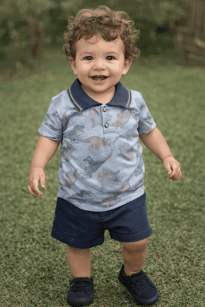 Conjunto chomba dinosaurio 