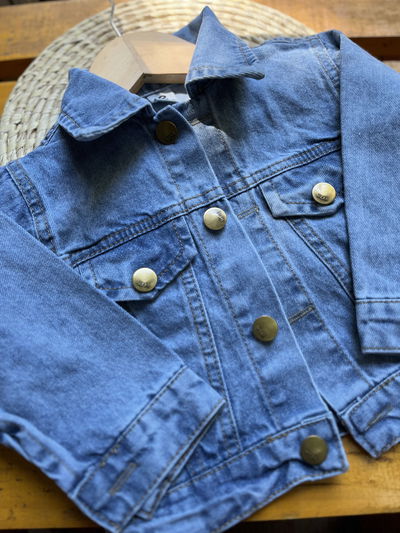 campera de jeans unisex